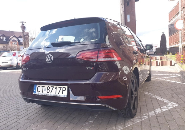 Volkswagen Golf cena 68000 przebieg: 30000, rok produkcji 2017 z Toruń małe 37